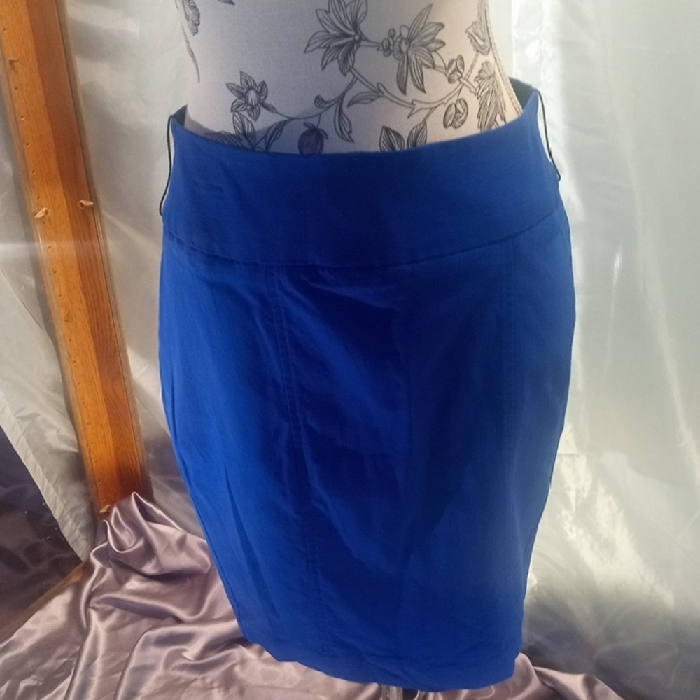Maurices Royal Blue Pencil Skirt